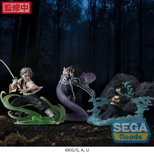 Demon Slayer: Kimetsu no Yaiba statuette PVC Xross Link Anime Obanai Iguro Hashira Training Arc 14 cm