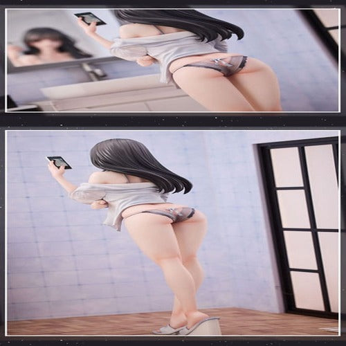 Original Character statuette PVC 1/6 Apocrypha Selfie Girl Illustration by hitomio16 Normal Edition 29 cm