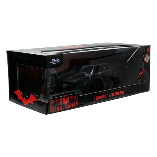 Batman 2022 1/24 Hollywood Rides 2022 Batmobile métal avec figurine