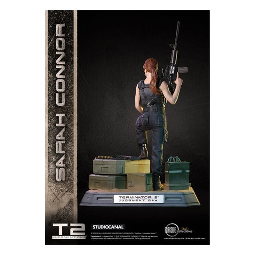 Terminator 2: Judgement Day 30th Anniversary statuette Sarah Connor 1/3 Exclusive 71 cm