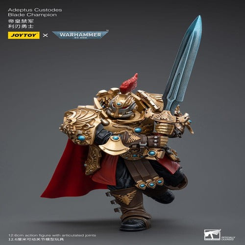 Warhammer 40k figurine 1/18 Adeptus Custodes Blade Champion 12 cm