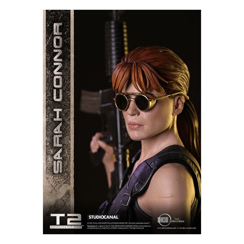 Terminator 2: Judgement Day 30th Anniversary statuette Sarah Connor 1/3 Exclusive 71 cm