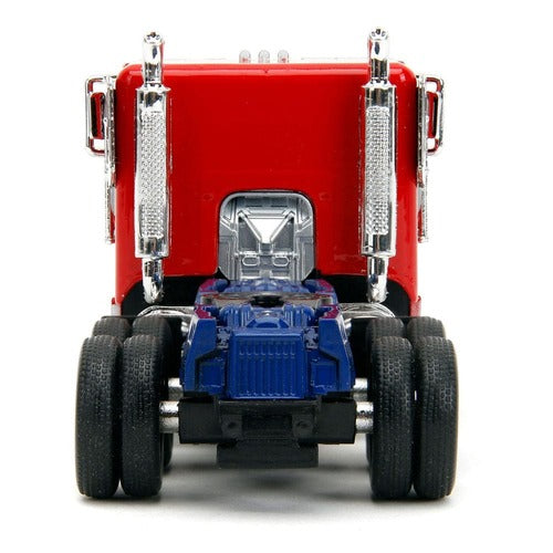 Transformers 1/32 T7 Optimus Prime Truck métal