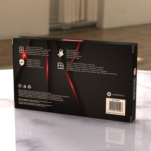 Evoretro Displayrahmen für 3 PSA Graded Cards