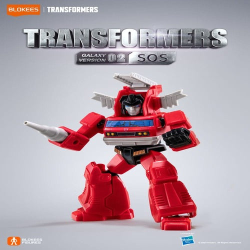 Transformers Blokees Plastic Model Kit Galaxy Version 02 SOS Sortiment (9)