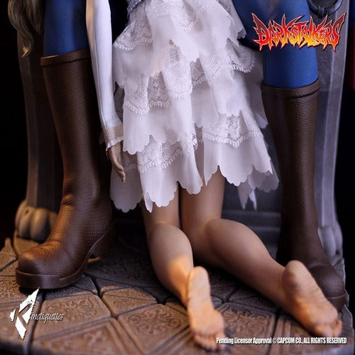Darkstalkers diorama Demitri Maximoff - The Ruler of Zeltzereich 71 cm