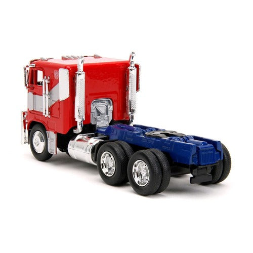 Transformers 1/32 T7 Optimus Prime Truck métal