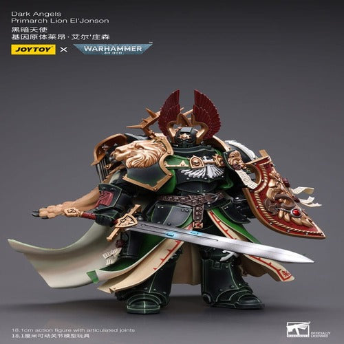 Warhammer 40k figurine 1/18 Dark Angels Primarch Lion El' Jonson 18 cm Reproduction
