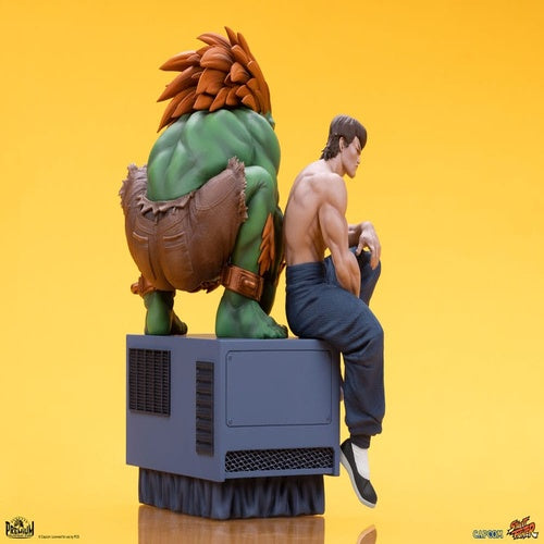 Street Fighter PVC Statuen 1/10 Blanka & Fei Long 21 cm