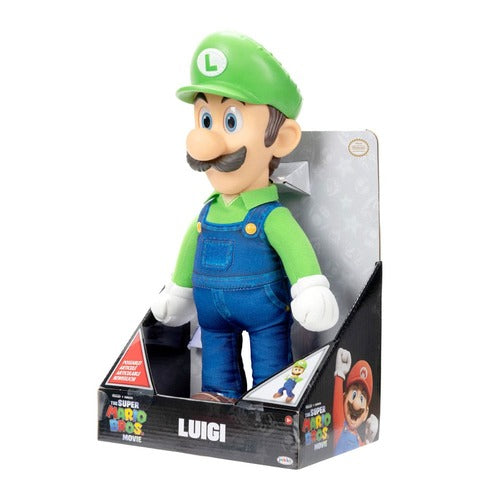 Super Mario Bros. le film peluche Luigi 30 cm