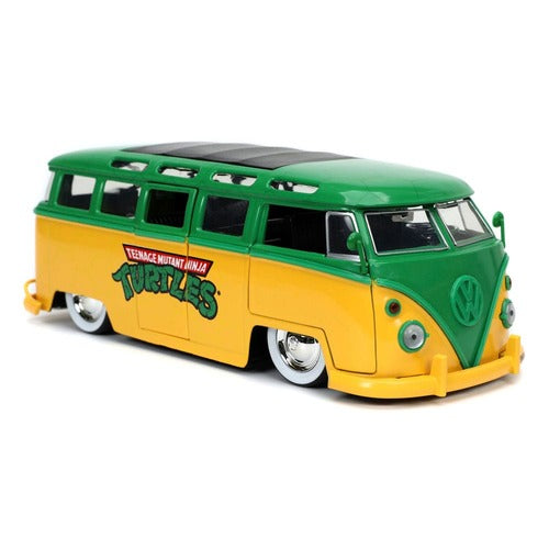 Tortues Ninja Véhicule 1/24 1962 VW Bus Leonardo