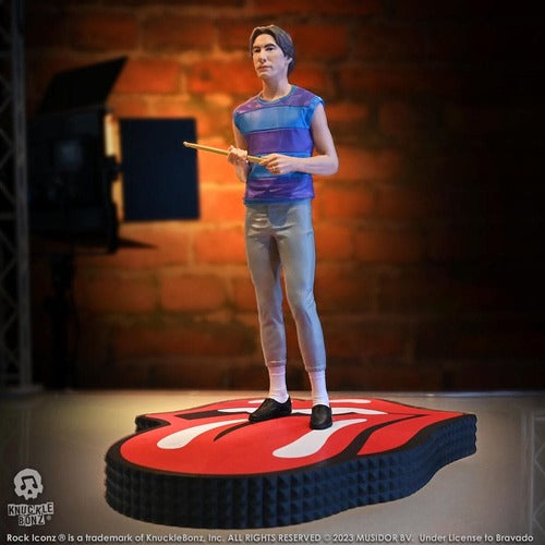 The Rolling Stones statuette Rock Iconz Charlie Watts (Tattoo You Tour 1981) 22 cm