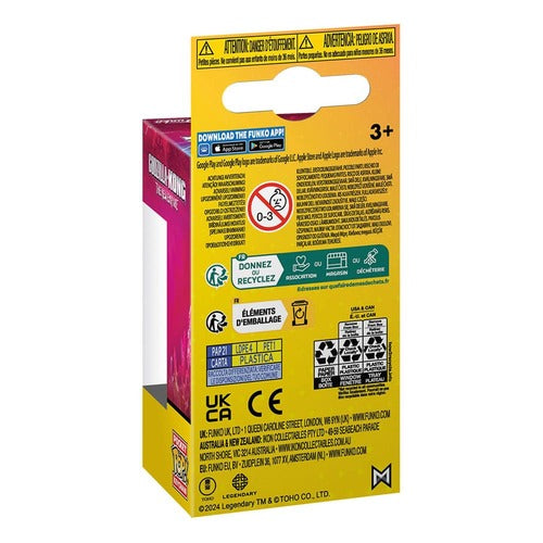 Godzilla vs. Kong 2 présentoir porte-clés Pocket POP! Vinyl Godzilla 4 cm (12)