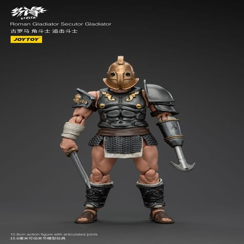Strife figurine 1/18 Roman Gladiator Secutor Gladiator 11 cm