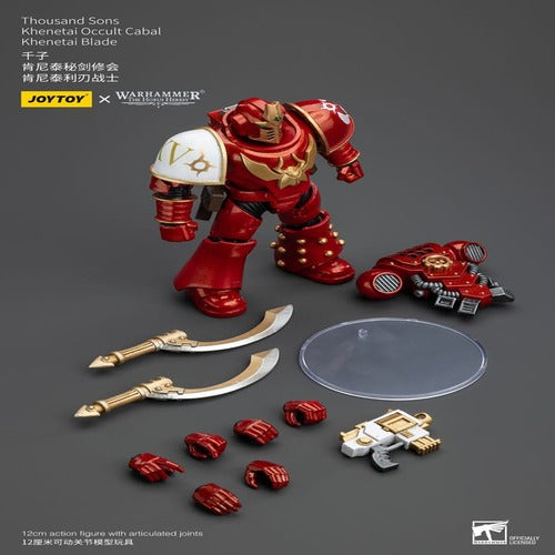 Warhammer The Horus Heresy figurine 1/18 Thousand Sons Khenetai Occult Cabal Khenetai Blade 12 cm