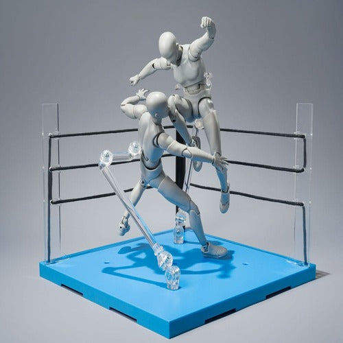 Tamashii Stage Actionfiguren-Zubehör Act Ring Corner & Folding Chair Set Neutral Ver.