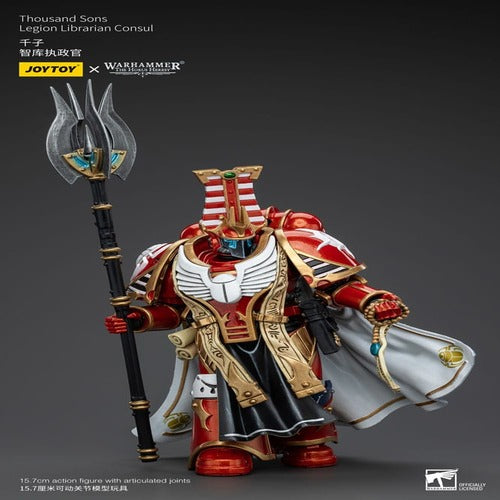 Warhammer The Horus Heresy figurine 1/18 Thousand Sons Legion Librarian Consut 16 cm