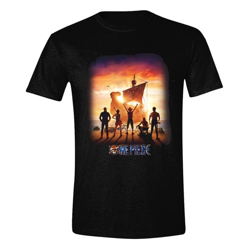 One Piece Live Action T-Shirt Sunset Poster (S)