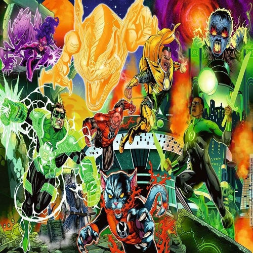 DC Comics puzzle Green Lantern (1000 pièces)
