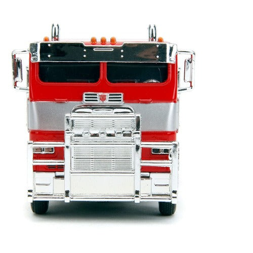 Transformers 1/32 T7 Optimus Prime Truck métal