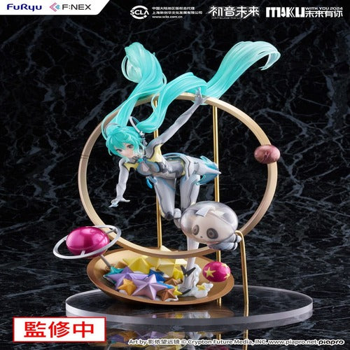 Hatsune Miku F:NEX statuette PVC 1/7 Miku with You 2024 Ver. 29 cm