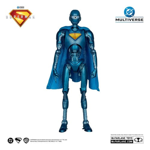 Superman (2025) DC Multiverse figurine Deluxe Superman Robot (Red Platinum Edition) 18 cm