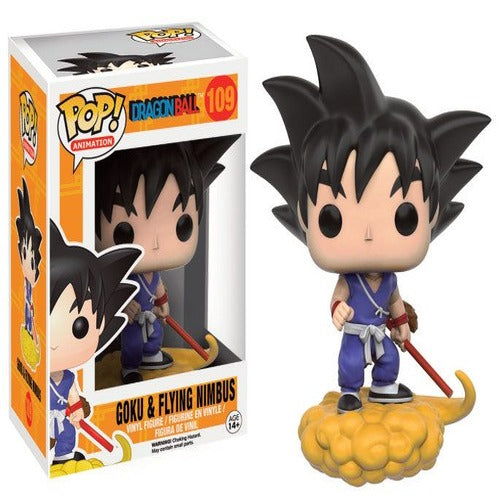 Dragon Ball Z POP! Animation Vinyl figurine Goku et le nuage magique 9 cm
