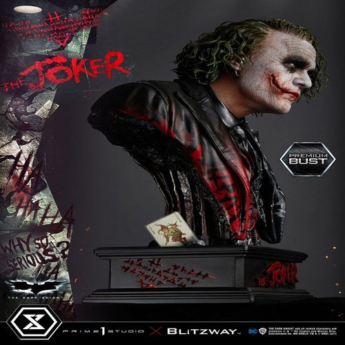 The Dark Knight Premium Büste The Joker 26 cm