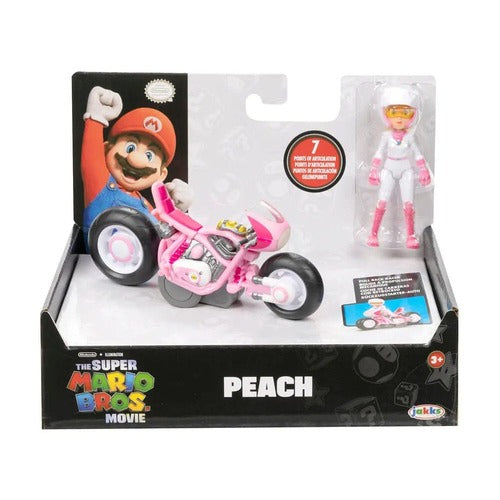 Super Mario Bros. le film assortiment figurines avec karts 6 cm (6)