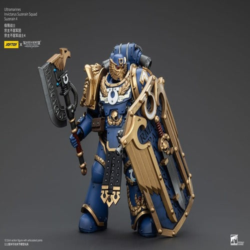 Warhammer The Horus Heresy figurine 1/18 Ultramarines Invictarus Suzerain Squad Suzerain 4 12 cm