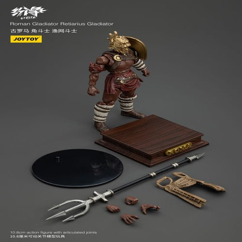 Strife figurine 1/18 Roman Gladiator Retiarius Gladiator 11 cm
