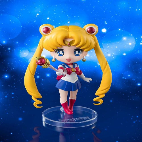 Pretty Guardian Sailor Moon R figurine Figuarts mini Sailor Moon Crystal Star Compact Edition 9 cm