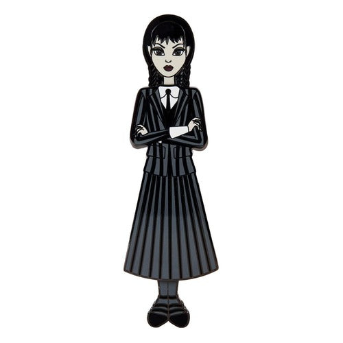 Wednesday by Loungefly Pin set 4 pin's émaillés Wednesday Addams Paper Doll 3 cm