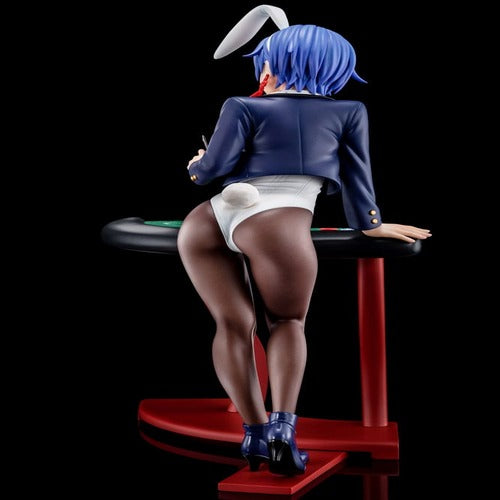 The Demon Sword Master of Excalibur Academy statuette 1/6 Sakuya Sieglinde wearing lapis lazuli blue bunny costume with Nip Slip Gimmick System 25 cm