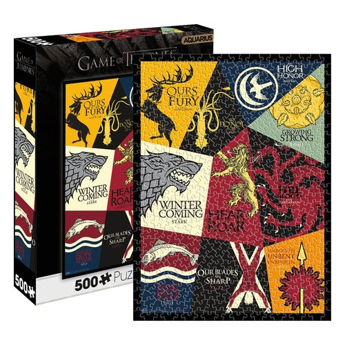 Game of Thrones puzzle Houses (500 pièces)