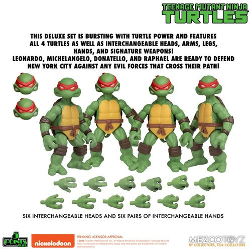 Teenage Mutant Ninja Turtles figurines Teenage Mutant Ninja Turtles Deluxe Set 8 cm