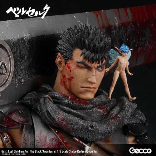 Berserk statuette 1/6 Guts Lost Children Arc The Black Swordsman Redecoration Ver. 38 cm