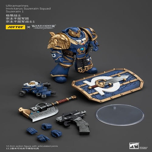 Warhammer The Horus Heresy figurine 1/18 Ultramarines Invictarus Suzerain Squad Suzerain 1 12 cm