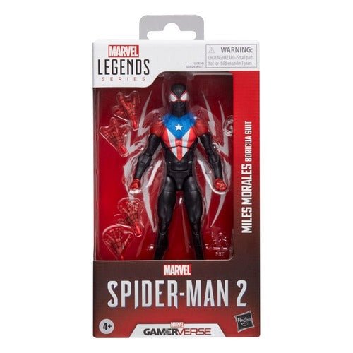 Spider-Man 2 Marvel Legends Gamerverse figurine Miles Morales (Boricua Suit) 15 cm