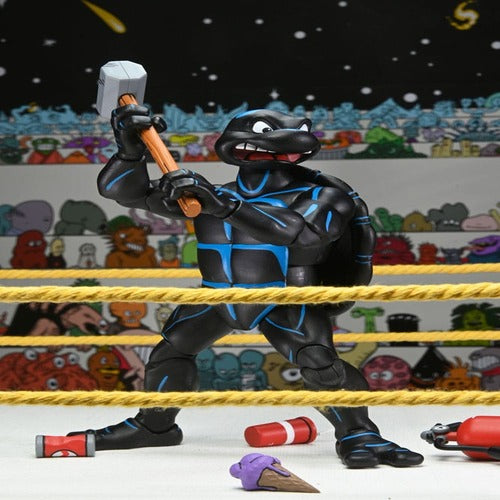 Tortues Ninja (Archie Comics) figurines Pack de 4 Stump Wrestling Turtles 18 cm