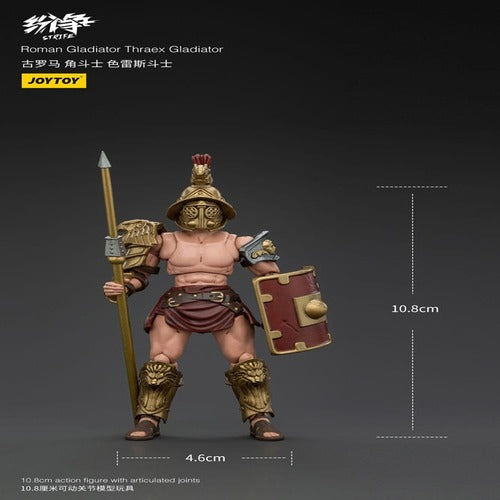 Strife figurine 1/18 Roman Gladiator Thraex Gladiator 11 cm