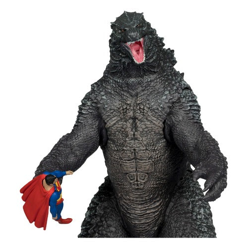 DC Justice League Monsterverse DC Multiverse pack de 2 figurines Superman Vs. Godzilla 30 cm