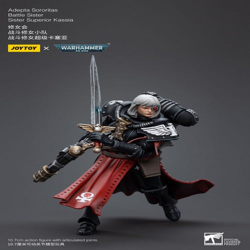 Warhammer 40k figurine 1/18 Adepta Sororitas Battle Sister Sister Kassia 10 cm
