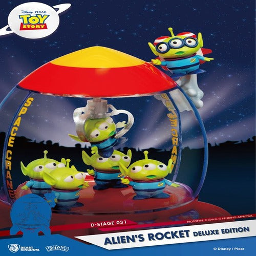 Toy Story diorama PVC D-Stage Alien's Rocket Deluxe Edition 15 cm