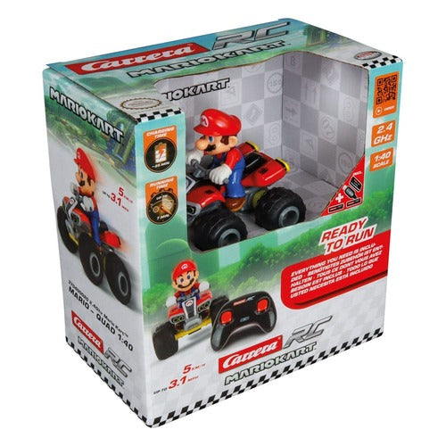 Super Mario Kart Quad télécommandée RC 1/40 2,4GHz Mario