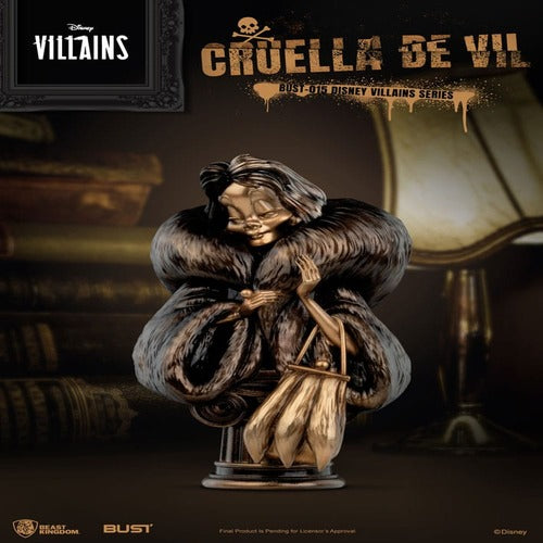 Disney Villains Series buste PVC Cruella De Vil 16 cm