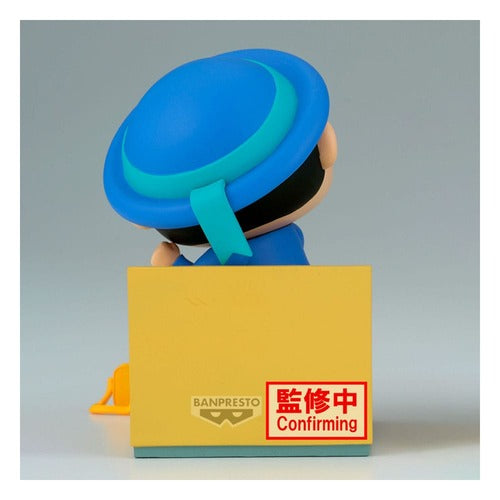 Crayon Shinchan statuette PVC Nakayoshi Memories Let's Go To Kindergarten With Nene-chan (A:Shinnosuke) 10 cm