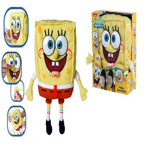 Bob l´éponge peluche sonore Bob l´éponge 30 cm