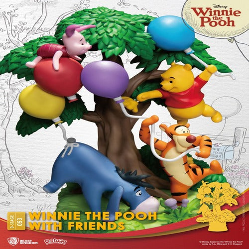 Disney diorama PVC D-Stage Winnie The Pooh With Friends 16 cm