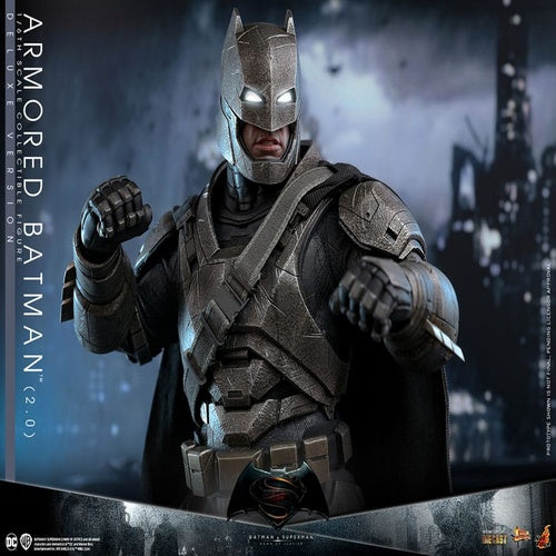 Batman v Superman: Dawn of Justice Movie Masterpiece Actionfigur 1/6 Armored Batman 2.0 (Deluxe Version) 33 cm